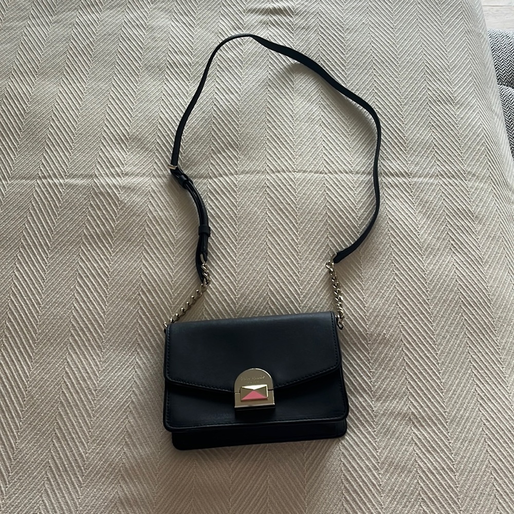 Black kate spade purse